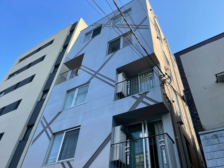 世田谷区北烏山にてRC外壁のマンションに外壁塗装工事を提案いたしました！